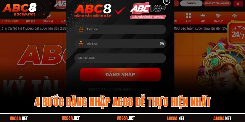 Hướng dẫn đăng nhập ABC8